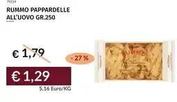 Prezzemolo e Vitale Rummo pappardelle all'uovo offerta