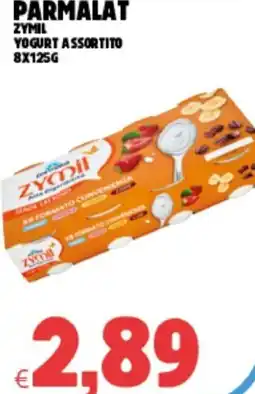 Eté Parmalat zymil yogurt offerta