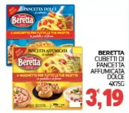 Eté Beretta cubetti di pancetta affumicata dolce offerta