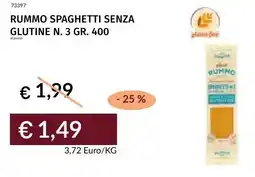 Prezzemolo e Vitale Rummo spaghetti senza glutine N. 3 offerta