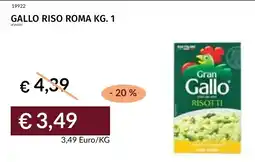Prezzemolo e Vitale Gallo riso roma offerta