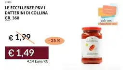 Prezzemolo e Vitale Le eccellenze p&v i datterini di collina offerta