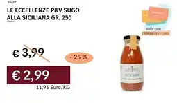 Prezzemolo e Vitale Le eccellenze p&v sugo alla siciliana offerta