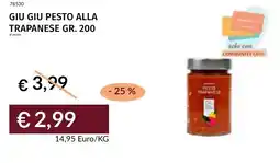 Prezzemolo e Vitale Giu giu pesto alla trapanese offerta
