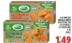 Eté La valle degli orti bastoncini di spinaci di verdure offerta