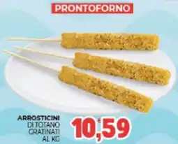 Eté Arrosticini di totano gratinati offerta
