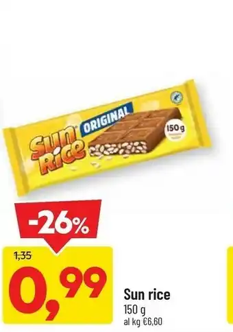 DPiù Sun rice offerta