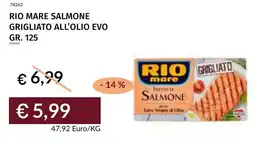Prezzemolo e Vitale Rio mare salmone grigliato all'olio evo offerta