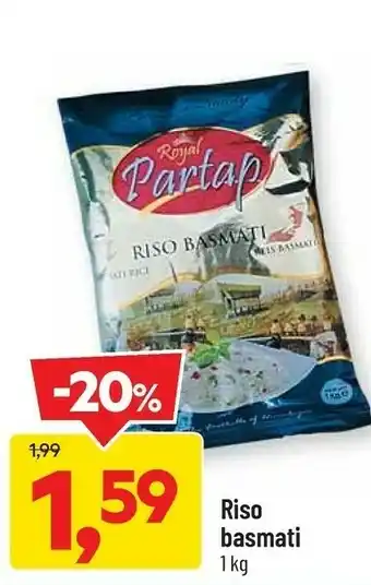 DPiù Royal partap - riso basmati 1000 g(ml) offerta