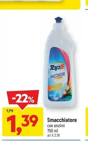 DPiù Top5 smacchiatore 750 ml offerta