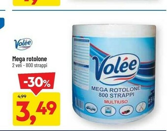 DPiù Volee mega rotolone offerta
