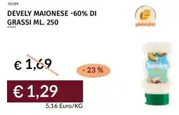 Prezzemolo e Vitale Devely maionese -60% di grassi offerta