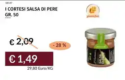 Prezzemolo e Vitale I cortesi salsa di pere offerta