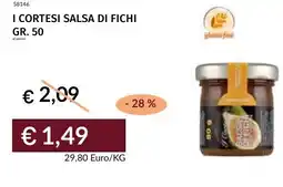 Prezzemolo e Vitale I cortesi salsa di fichi offerta