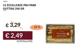 Prezzemolo e Vitale Le eccellenze p&v pane guttiau offerta
