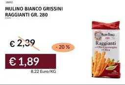 Prezzemolo e Vitale Mulino bianco grissini raggianti offerta