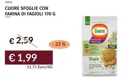 Prezzemolo e Vitale Cuore sfoglie con farina di fagioli offerta