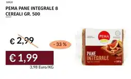 Prezzemolo e Vitale Pema pane integrale 8 cereali offerta