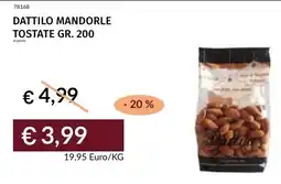 Prezzemolo e Vitale Dattilo mandorle tostate offerta