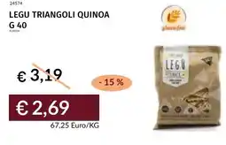 Prezzemolo e Vitale Legu triangoli quinoa offerta