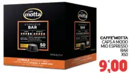 Eté Caffe'motta caps a modo mio espresso bar offerta
