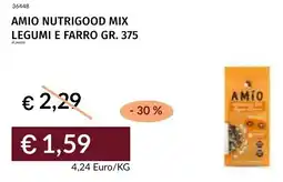 Prezzemolo e Vitale Amio nutrigood mix legumi e farro offerta