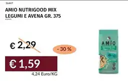 Prezzemolo e Vitale Amio nutrigood mix legumi e avena offerta