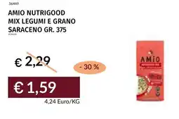 Prezzemolo e Vitale Amio nutrigood mix legumi e grano saraceno offerta