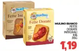 Eté Mulino bianco fette dorate integrali offerta
