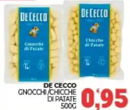 Eté De cecco gnocchi/chicche di patate offerta