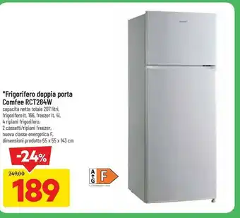 DPiù Rct284w frigorifero doppia porta f offerta