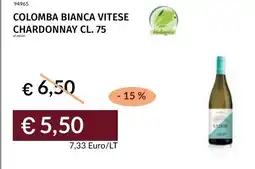 Prezzemolo e Vitale Colomba bianca vitese chardonnay offerta
