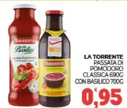 Eté La torrente passata di pomodoro classica e con basilico offerta