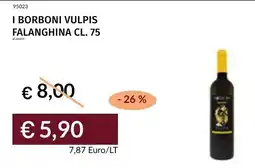 Prezzemolo e Vitale I borboni vulpis falanghina offerta