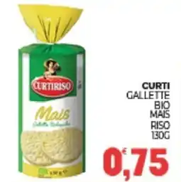 Eté Curti gallette bio mais riso offerta