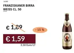 Prezzemolo e Vitale Franziskaner birra weiss offerta