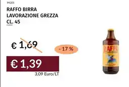 Prezzemolo e Vitale Raffo birra lavorazione grezza offerta