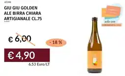 Prezzemolo e Vitale Giu giu golden ale birra chiara artigianale offerta
