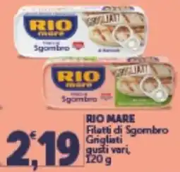 Eté RIO MARE Filetti di Sgombro Grigliati offerta