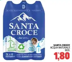 Eté Santa croce acqua naturale offerta