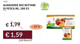 Prezzemolo e Vitale Almaverde bio nettare di pesca offerta