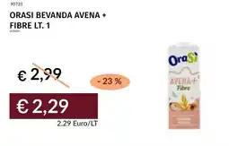 Prezzemolo e Vitale Orasi bevanda avena + fibre offerta
