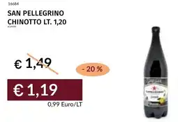 Prezzemolo e Vitale San pellegrino chinotto offerta