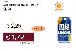 Prezzemolo e Vitale Mia kombucha al limone offerta