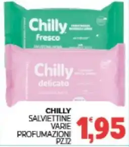 Eté Chilly salviettine offerta