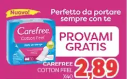 Eté Carefree cotton feel X40 offerta