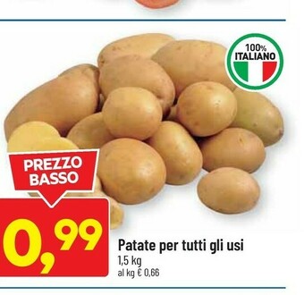 DPiù Patate per tutti gli usi 1,5 kg offerta