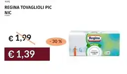 Prezzemolo e Vitale Regina tovaglioli pic nic offerta