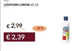 Prezzemolo e Vitale Lysoform limone offerta