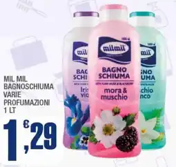 Splendidi e Splendenti Mil mil bagnoschiuma offerta
